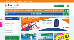 Desktop Screenshot of bootland.nl