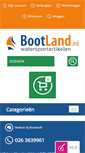 Mobile Screenshot of bootland.nl